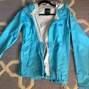 North Face Blue Windbreaker Jacket Sz XS